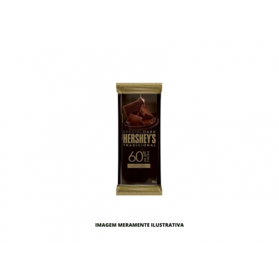 HERSHEYS ESP. DARK 60 CACAU TRAD. 1X12X85G